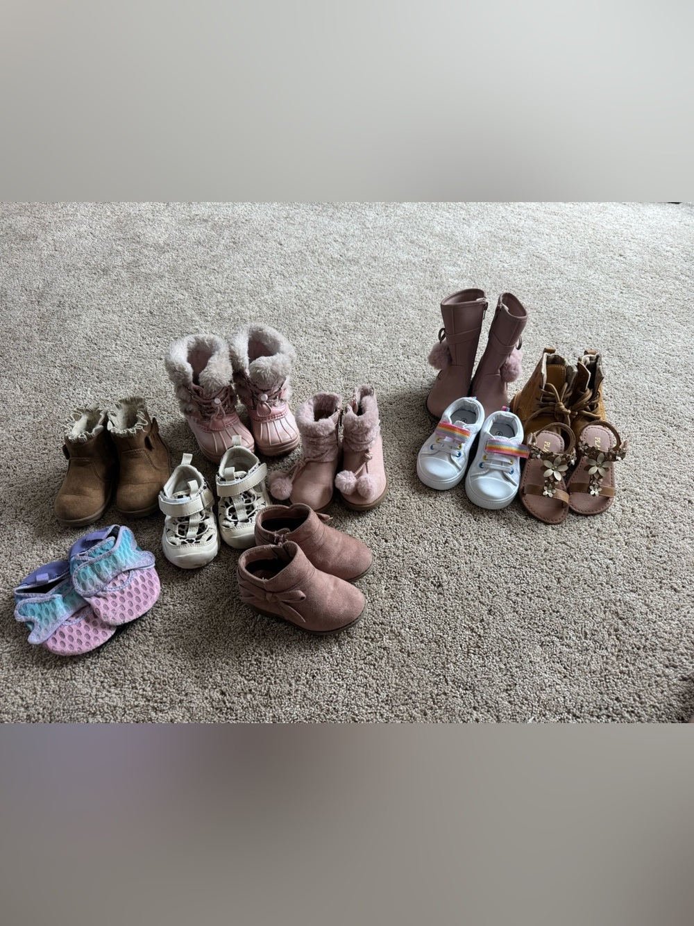 Toddler Girl Size 6 Shoes